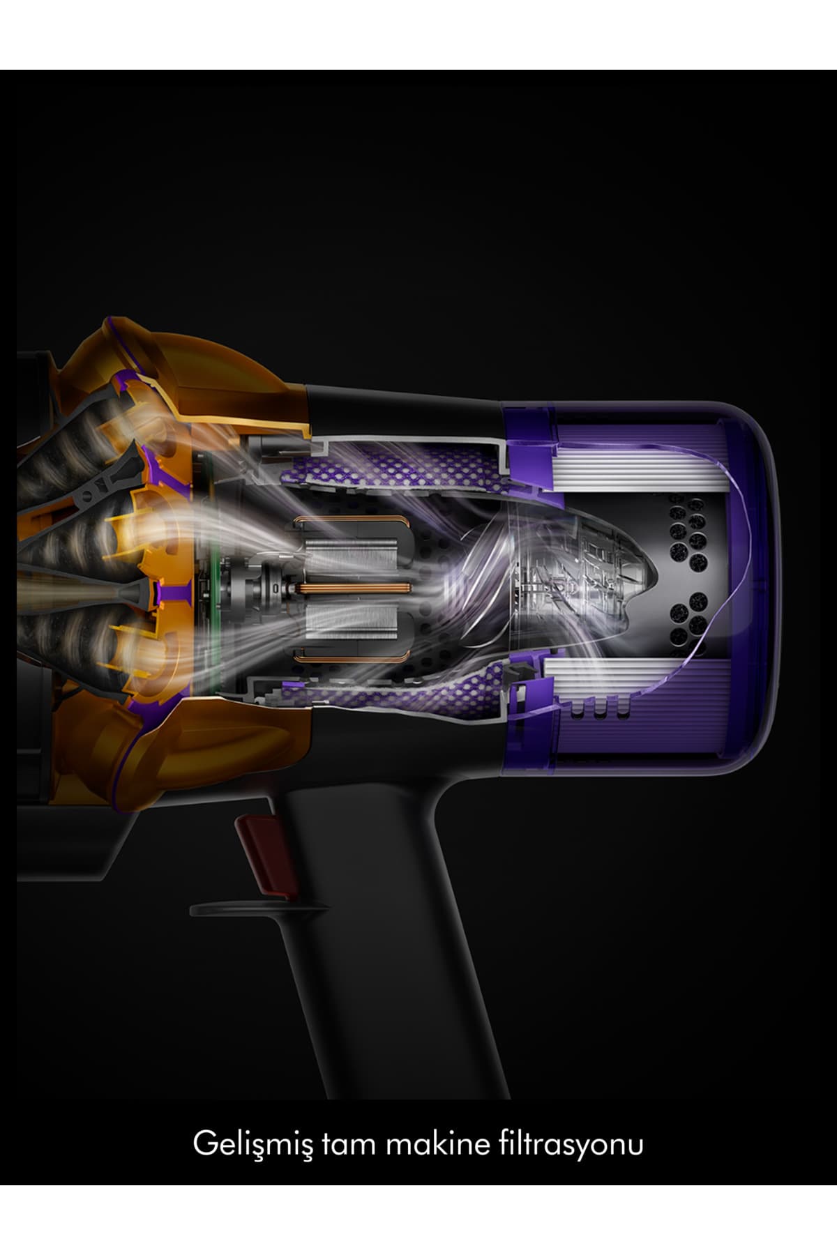 جاروبرقی بیسیم DYSON V12 Detect Slim™ Absolute زرد/نیکل جاروبرقی بیسیم DYSON V12 Detect Slim™ Absolute زرد/نیکل