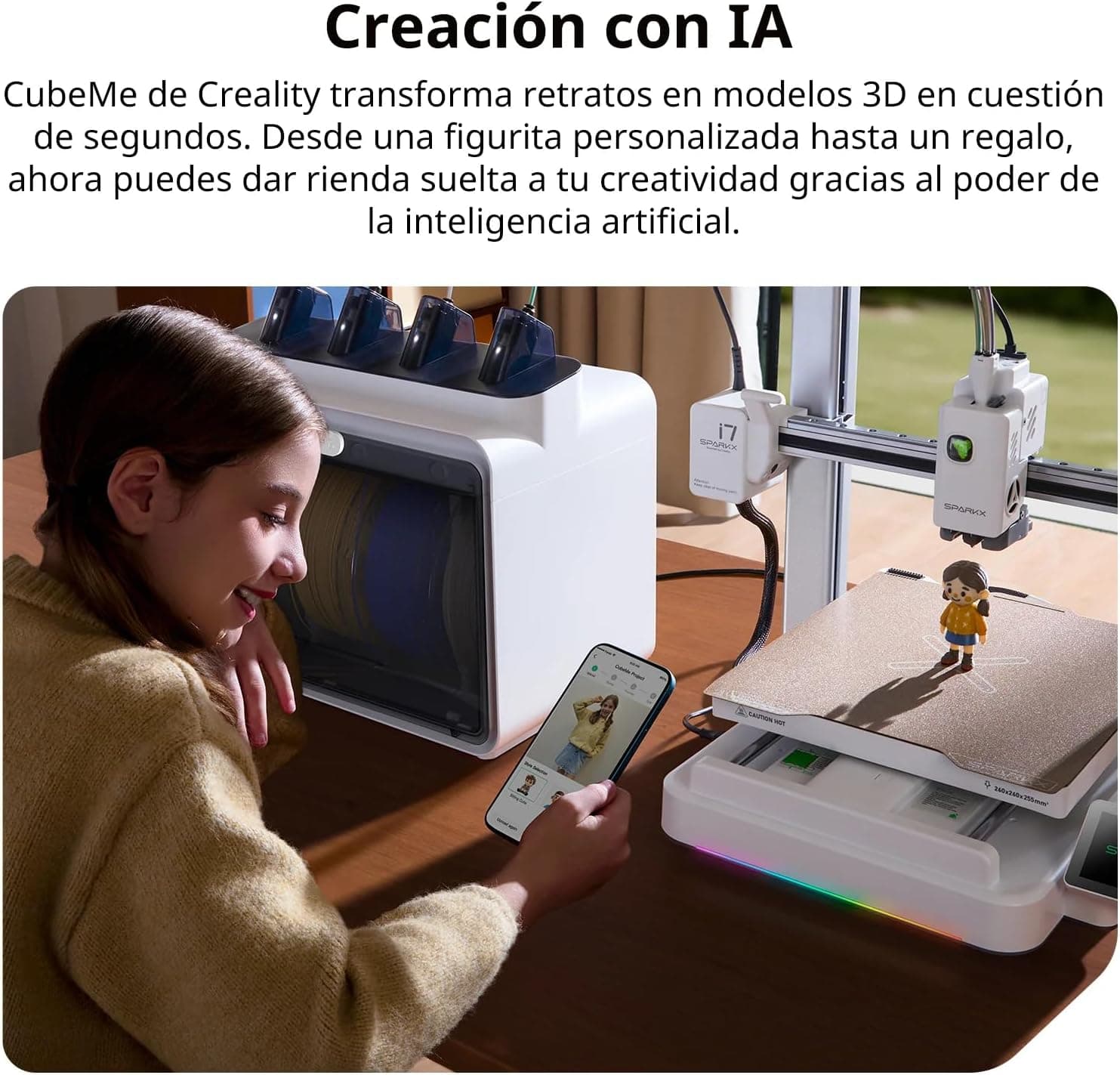 پرینتر سهبعدی Creality Sparkx i7 Combo پرینتر سهبعدی Creality Sparkx i7 Combo