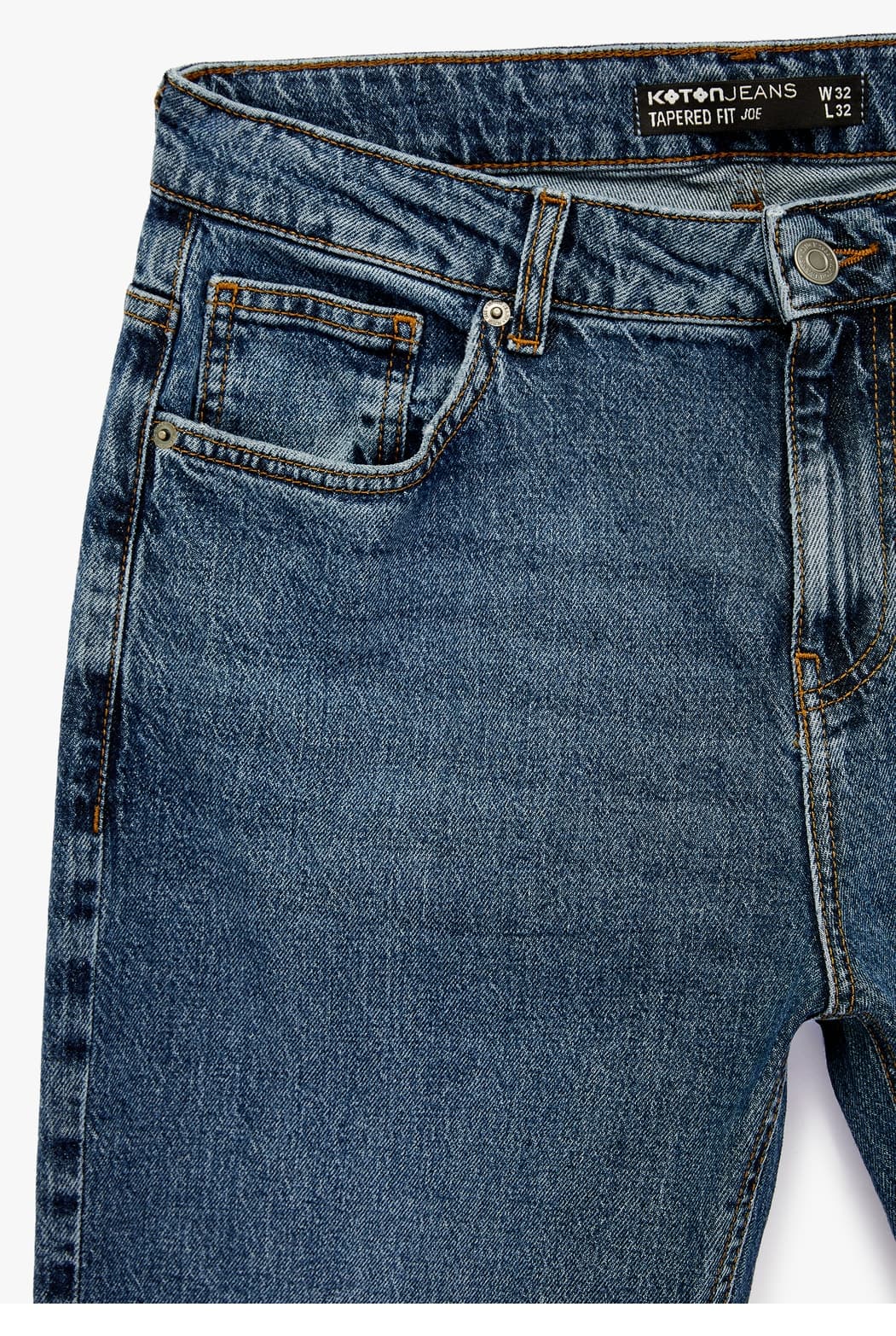 شلوار جین مردانه Koton نخی فیت معمولی Tapered Joe Jean شلوار جین مردانه Koton نخی فیت معمولی Tapered Joe Jean