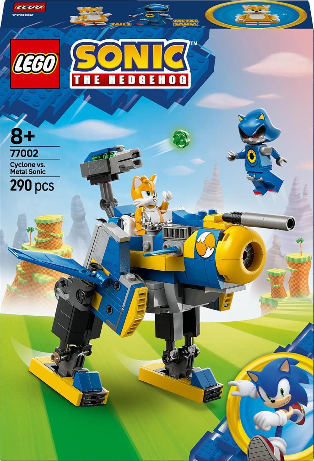 لگو Sonic the Hedgehog Cyclone در برابر Metal Sonic مدل 77002 لگو Sonic the Hedgehog Cyclone در برابر Metal Sonic مدل 77002