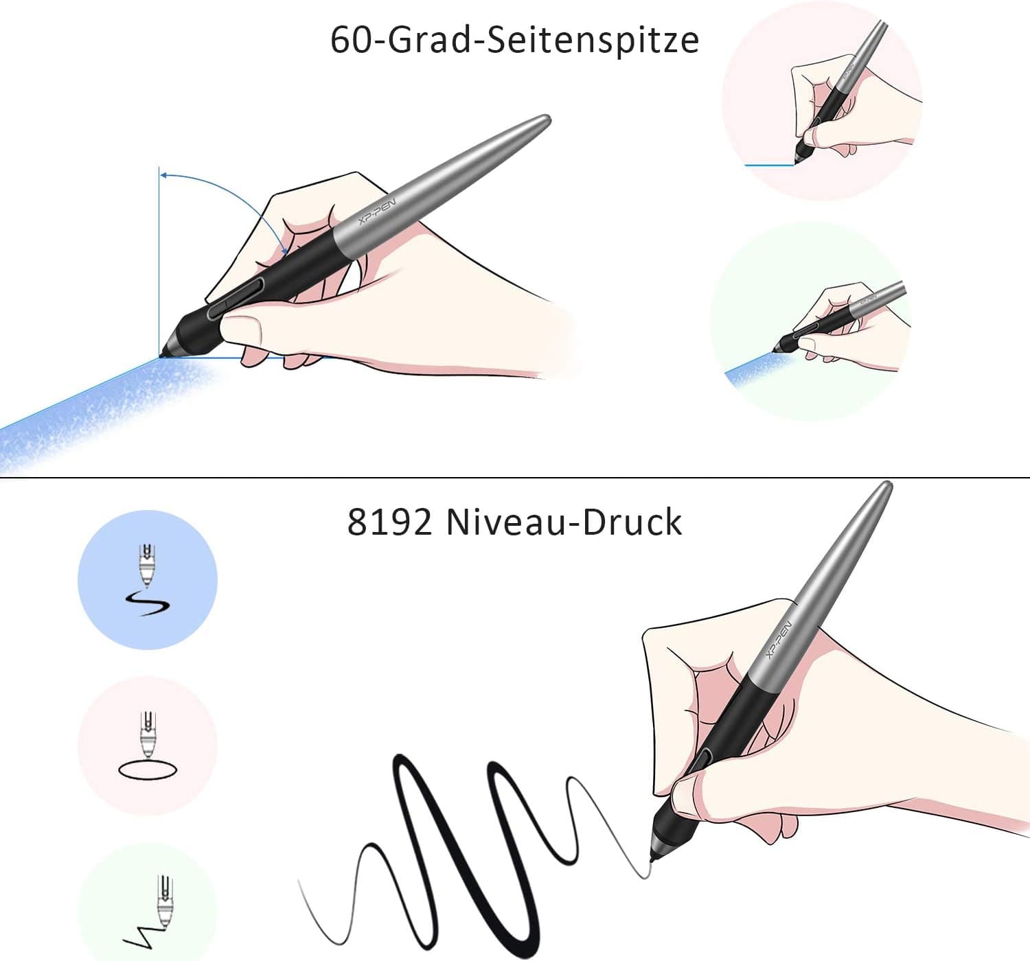 گرافیک تبلت XP-Pen مدل Deco Pro Medium ضخامت 7 میلیمتر سایز 15×8 inch گرافیک تبلت XP-Pen مدل Deco Pro Medium ضخامت 7 میلیمتر سایز 15×8 inch