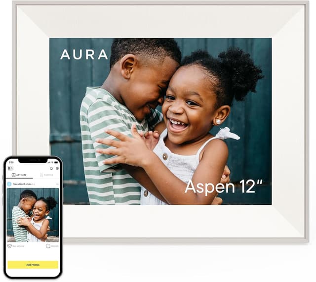 قاب عکس دیجیتال HD AURA مدل Aspen 12" قاب عکس دیجیتال HD AURA مدل Aspen 12"