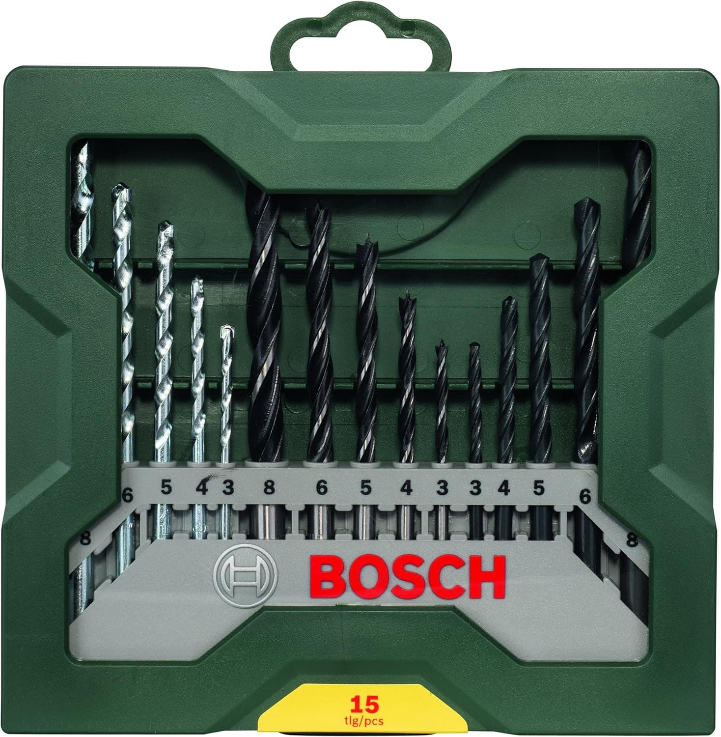 ست مته 15 عددی Bosch سبز X/Line Mini ست مته 15 عددی Bosch سبز X/Line Mini