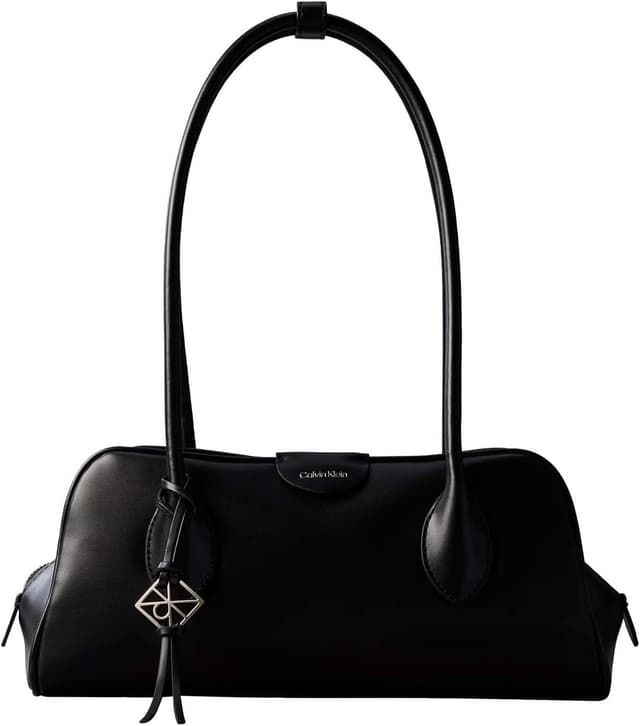 کیف زنانه Calvin Klein لوگودار بند ثابت مدل LV04F3369GUB1 کیف زنانه Calvin Klein لوگودار بند ثابت مدل LV04F3369GUB1