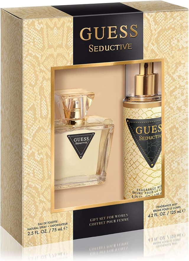 ست عطر زنانه GUESS Seductive ادو تویلت 2.5 Fl. Oz. و میست 4.2 Fl. Oz. ست عطر زنانه GUESS Seductive ادو تویلت 2.5 Fl. Oz. و میست 4.2 Fl. Oz.