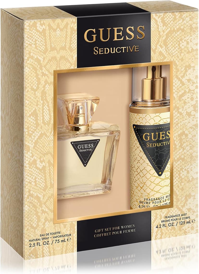 ست عطر زنانه GUESS Seductive ادو تویلت 2.5 Fl. Oz. و میست 4.2 Fl. Oz. ست عطر زنانه GUESS Seductive ادو تویلت 2.5 Fl. Oz. و میست 4.2 Fl. Oz.