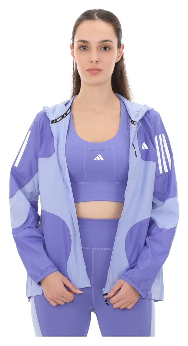 بادگیر بارانی زنانه adidas مدل Iw0034-k بنفش بادگیر بارانی زنانه adidas مدل Iw0034-k بنفش