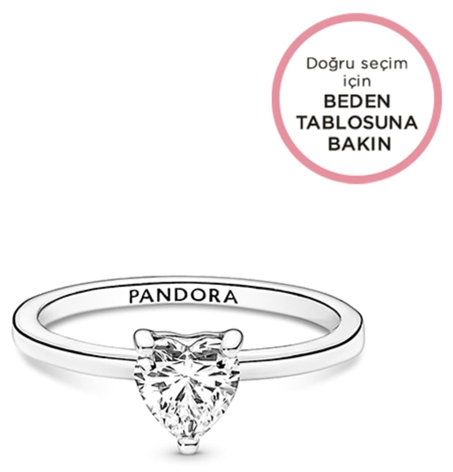 حلقه زنانه Pandora نقره 925 طرح قلب تکنگین زیرکونیا کیوبیک Moments حلقه زنانه Pandora نقره 925 طرح قلب تکنگین زیرکونیا کیوبیک Moments