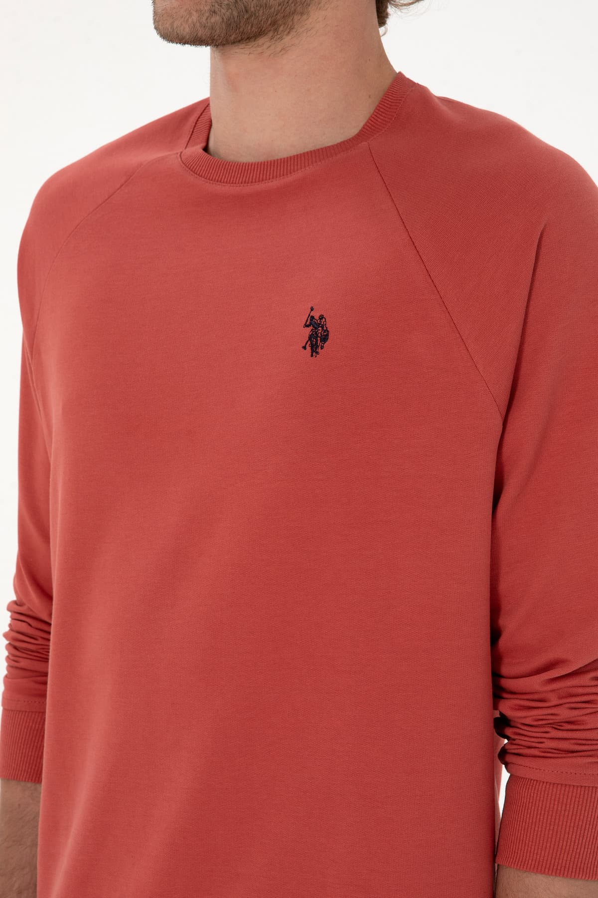 سوئیشرت مردانه U.S. Polo Assn. فیت معمولی یقه گرد گلخشکی نازک بیسیک مدل 50313752-VR026 سوئیشرت مردانه U.S. Polo Assn. فیت معمولی یقه گرد گلخشکی نازک بیسیک مدل 50313752-VR026