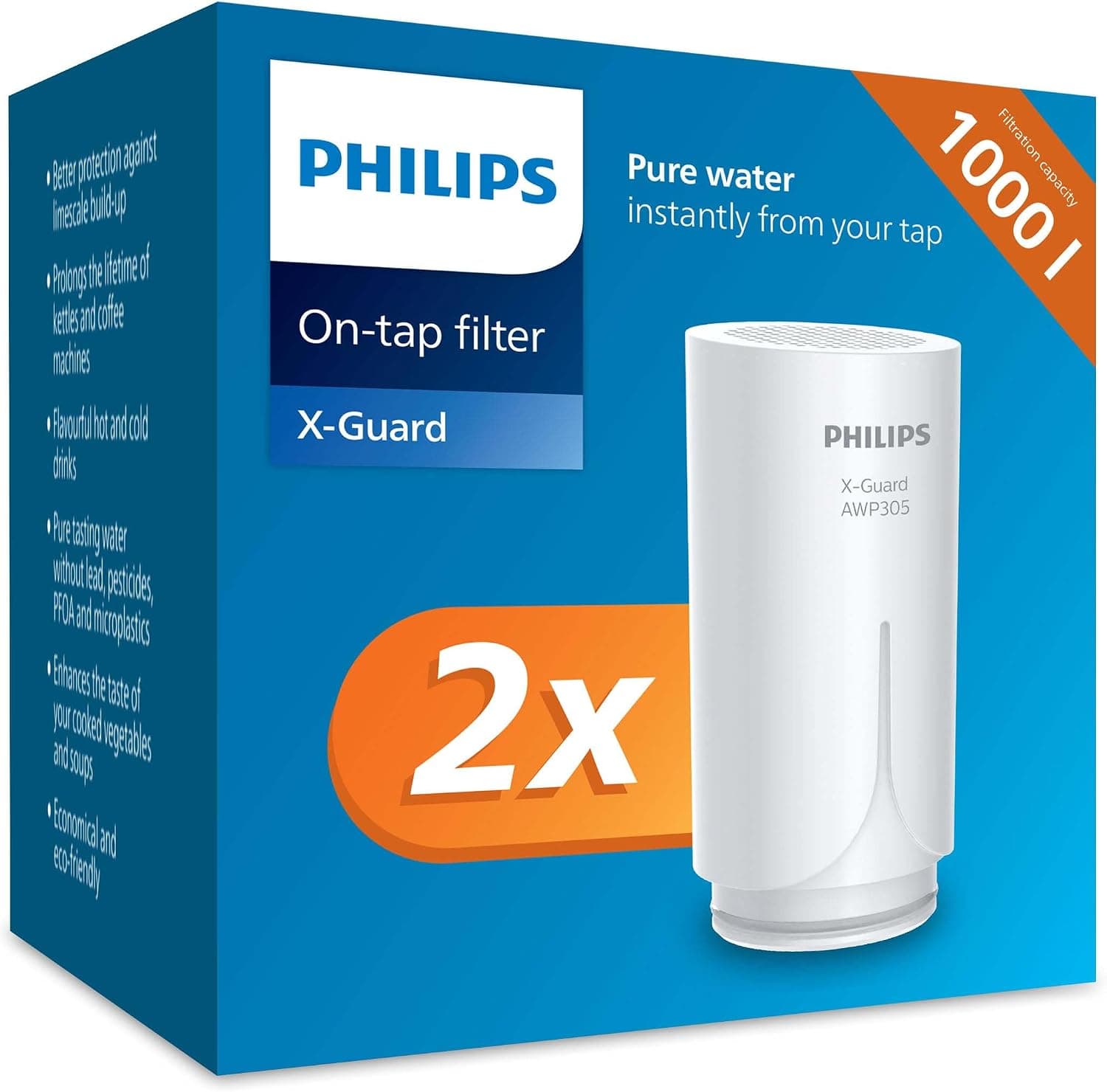 فیلتر آب شیر آشامیدنی PHILIPS X-Guard On Tap اولترافیلتراسیون مدل AWP3754 فیلتر آب شیر آشامیدنی PHILIPS X-Guard On Tap اولترافیلتراسیون مدل AWP3754