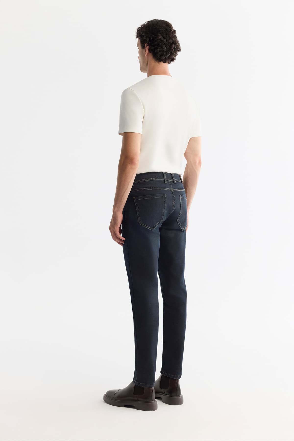 شلوار جین مردانه Avva آنتراسیت ساییده الاستاندار Berlin Slim Fit مدل A42Y3531 شلوار جین مردانه Avva آنتراسیت ساییده الاستاندار Berlin Slim Fit مدل A42Y3531