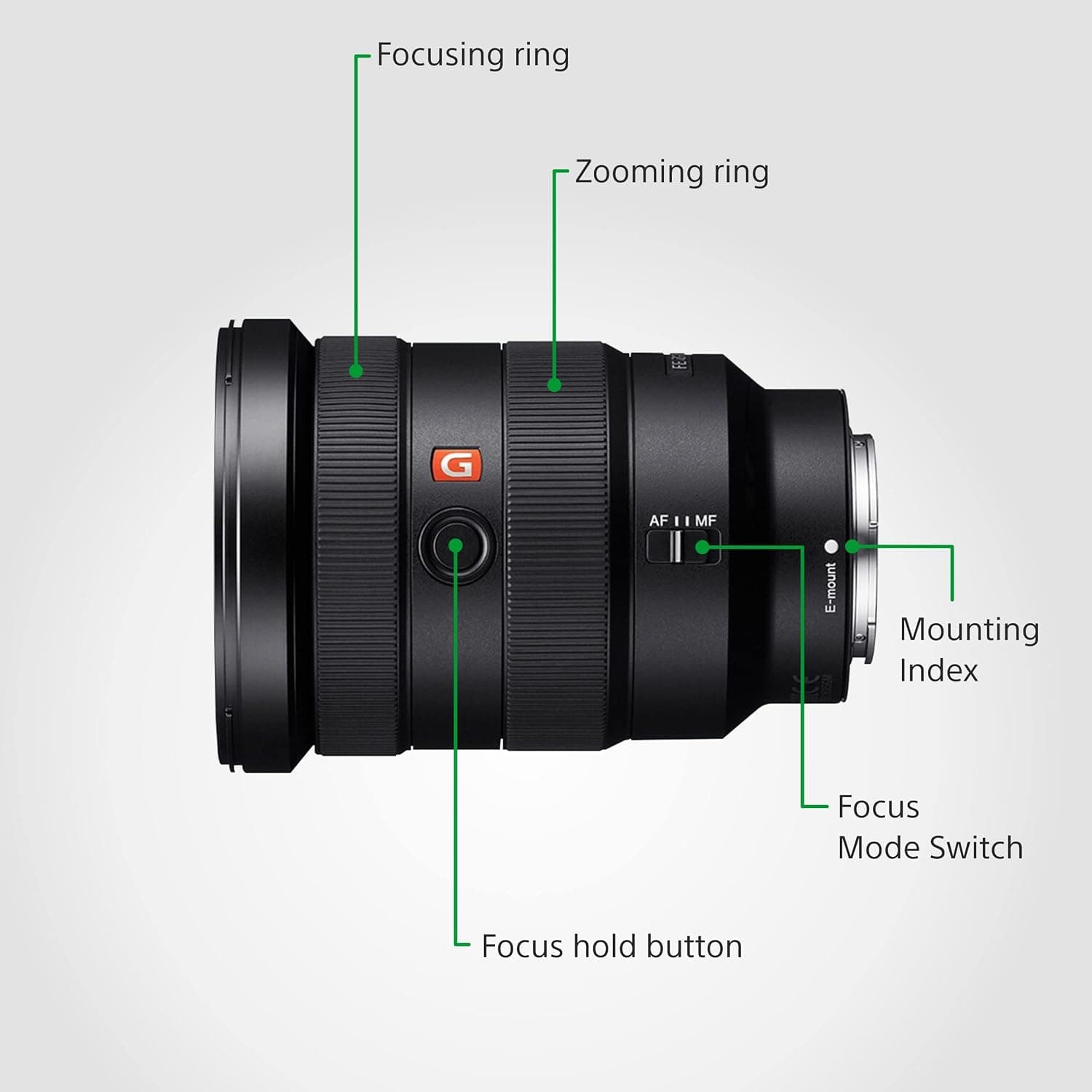 لنز زوم واید Sony G Master FE 16–35 mm F2.8 مدل SEL1635GM مشکی لنز زوم واید Sony G Master FE 16–35 mm F2.8 مدل SEL1635GM مشکی