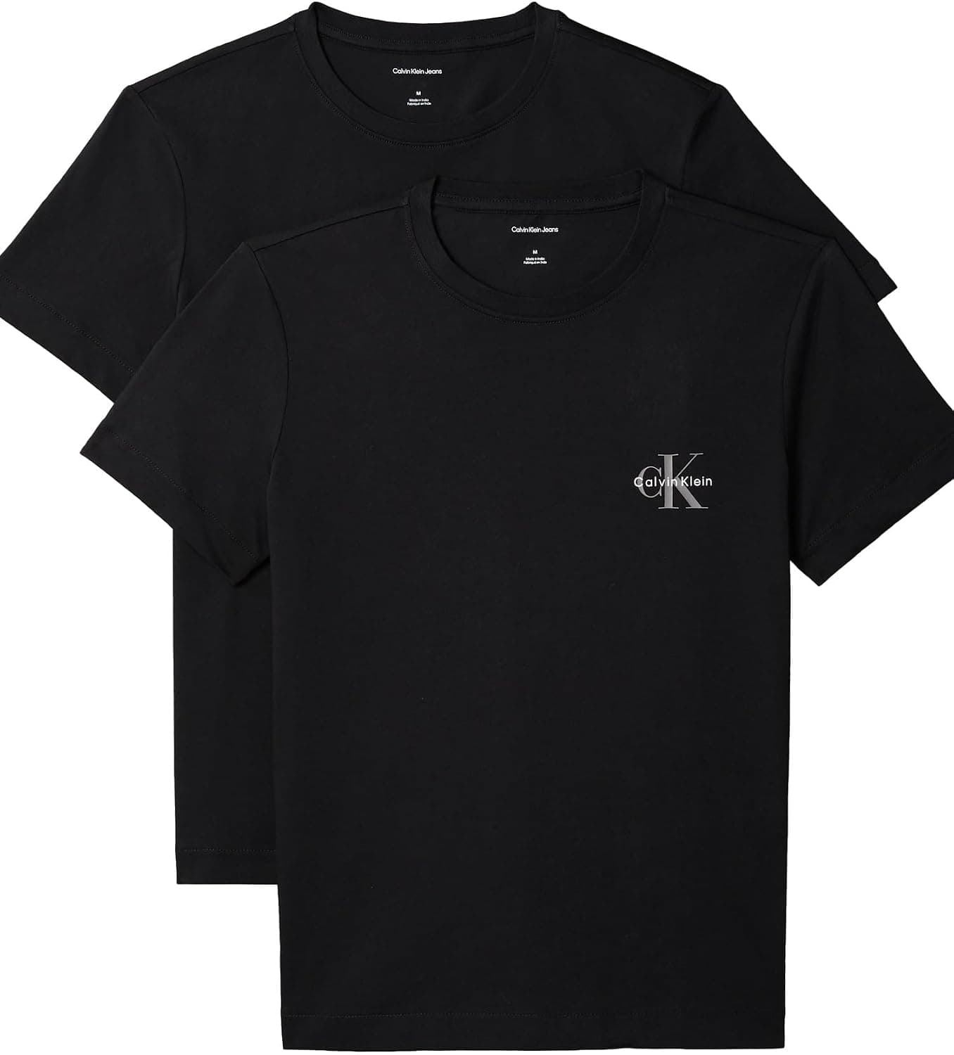تیشرت زنانه Calvin Klein لوگودار 2 Pack مدل A-Logo CN تیشرت زنانه Calvin Klein لوگودار 2 Pack مدل A-Logo CN