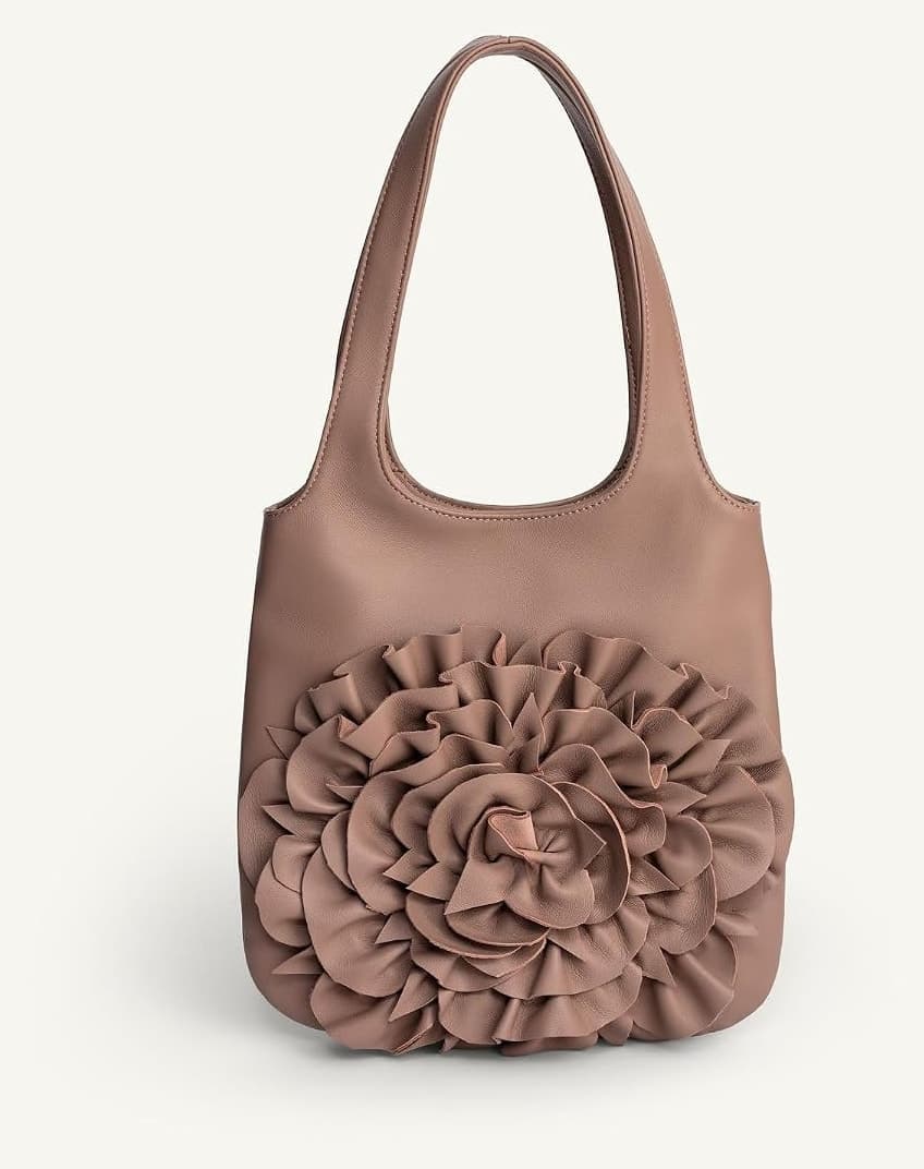 کیف دستی زنانه Zara چرمی مینی طرح گل مدل Z1:sp صورتی کیف دستی زنانه Zara چرمی مینی طرح گل مدل Z1:sp صورتی