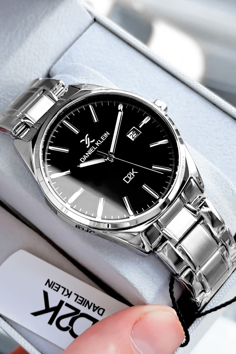 ساعت مردانه Daniel Klein ضد آب 3 ATM نقرهای بند فولادی مدل DKER2039C1 ساعت مردانه Daniel Klein ضد آب 3 ATM نقرهای بند فولادی مدل DKER2039C1