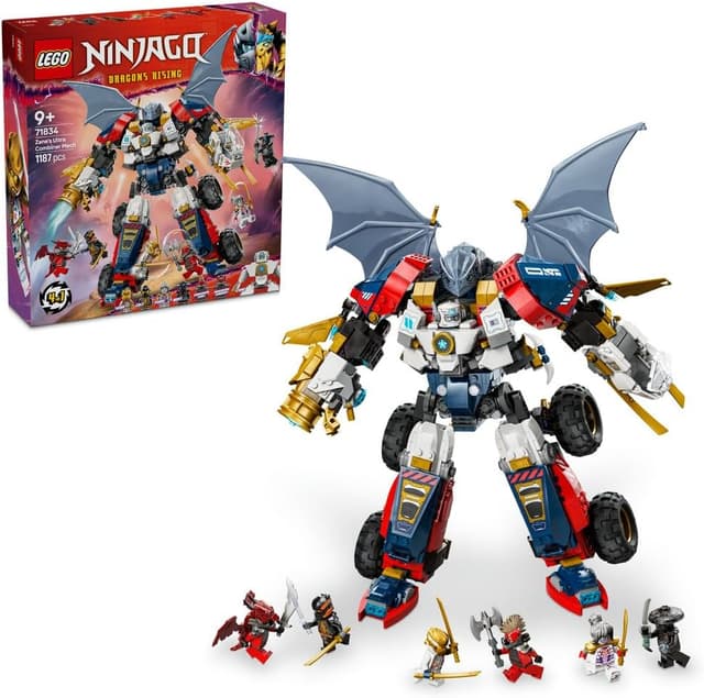 لگو NINJAGO ربات ترکیبی Zane's Ultra مدل 71834 لگو NINJAGO ربات ترکیبی Zane's Ultra مدل 71834