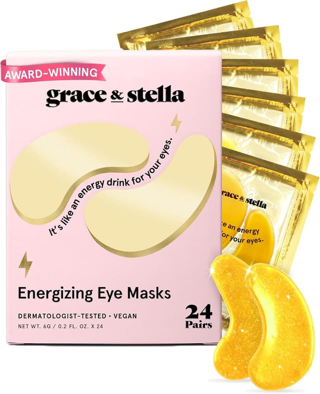 پچ زیر چشم Grace & Stella مدل طلایی ۱۲ عددی پچ زیر چشم Grace & Stella مدل طلایی ۱۲ عددی