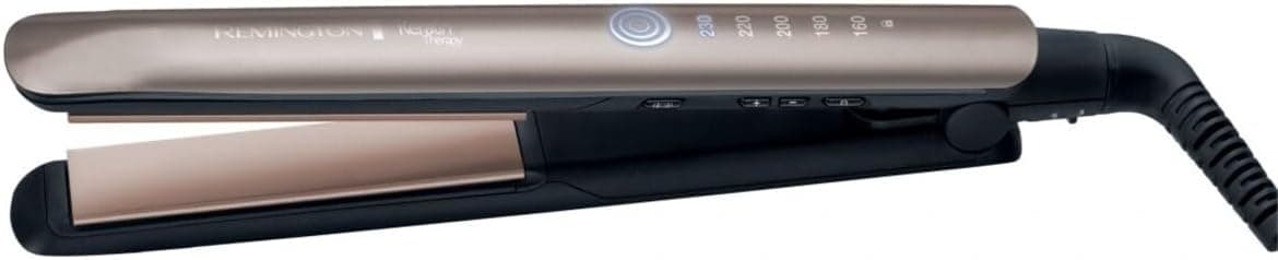 صافکننده مو Remington مدل S8590 Keratin Therapy Pro صفحه سرامیکی 230°C قهوهای TYC4E221151DED0600 صافکننده مو Remington مدل S8590 Keratin Therapy Pro صفحه سرامیکی 230°C قهوهای TYC4E221151DED0600
