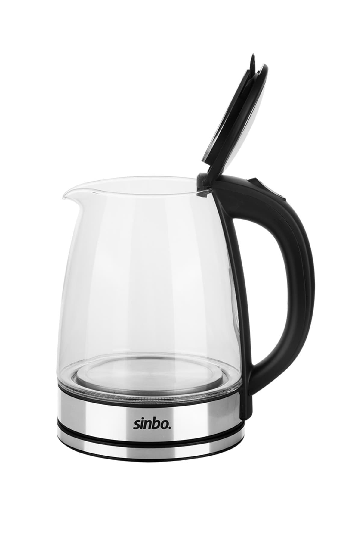کتری برقی شیشهای Sinbo با چرخش 360 درجه، توان 2000 W و ظرفیت 1.8 Lt مدل SK-8029 کتری برقی شیشهای Sinbo با چرخش 360 درجه، توان 2000 W و ظرفیت 1.8 Lt مدل SK-8029