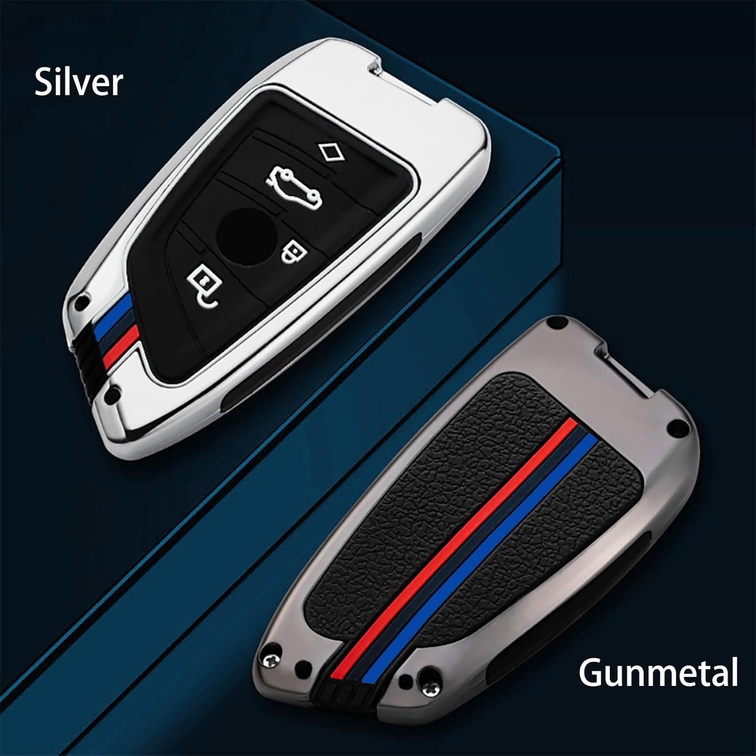 کاور سوئیچ OLLEN فلزی خاکستری BMW سری 2/5/6/7 X1/X2/X3/X5/X6 GT کاور سوئیچ OLLEN فلزی خاکستری BMW سری 2/5/6/7 X1/X2/X3/X5/X6 GT