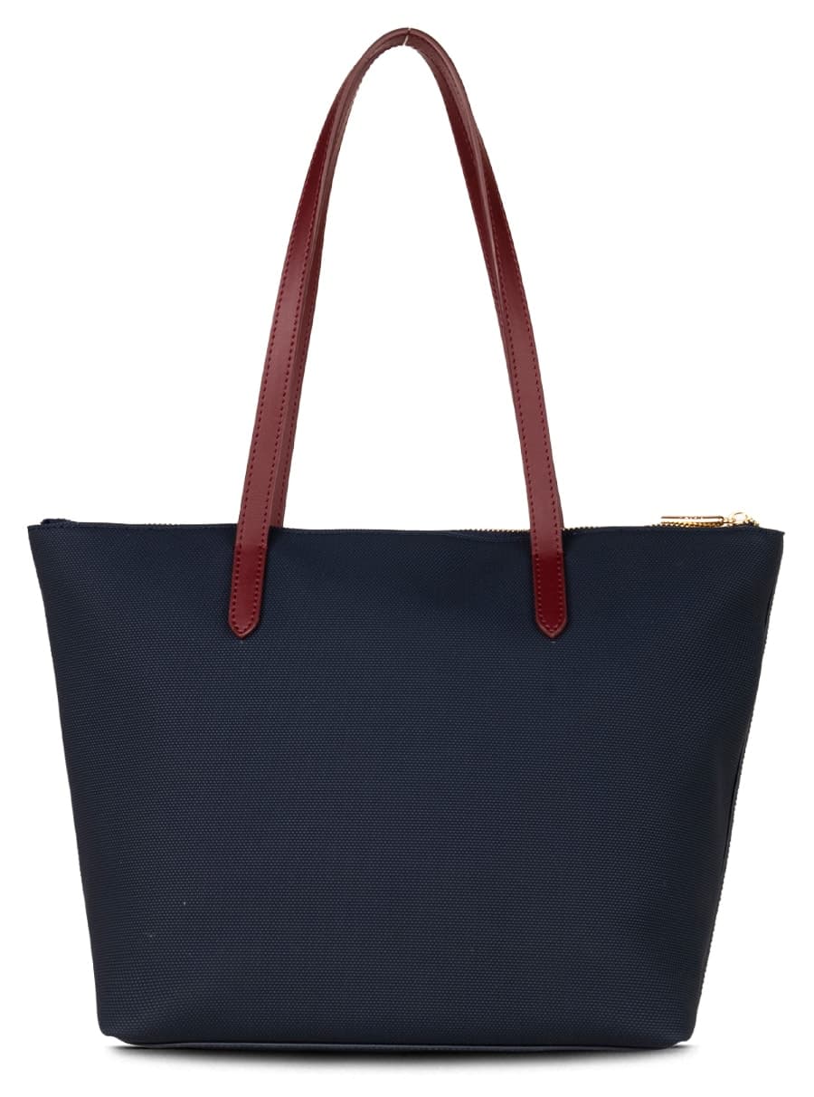 کیف دوشی زنانه U.S. Polo Assn. سرمهای و زرشکی مدل Us26303 کیف دوشی زنانه U.S. Polo Assn. سرمهای و زرشکی مدل Us26303