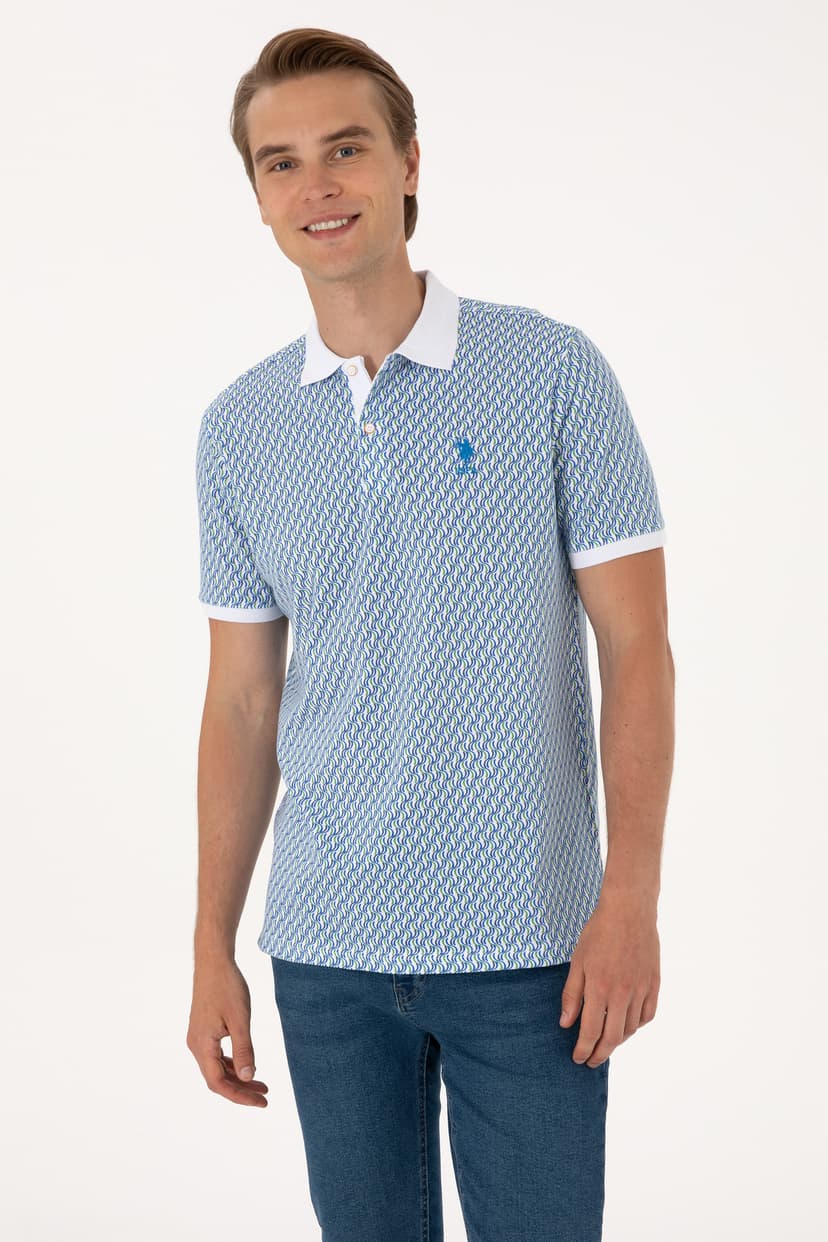 تیشرت مردانه U.S. Polo Assn. فیت معمولی سفید یقه پولو مدل 50300366-VR013 تیشرت مردانه U.S. Polo Assn. فیت معمولی سفید یقه پولو مدل 50300366-VR013