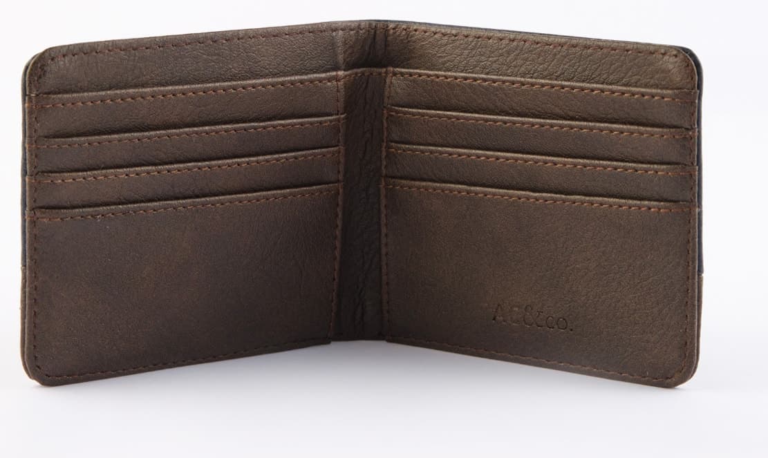 کیف پول مردانه AC&Co Altınyıldız Classics مشکی-قهوهای جعبهدار با جای کارت و اسکناس کیف پول مردانه AC&Co Altınyıldız Classics مشکی-قهوهای جعبهدار با جای کارت و اسکناس
