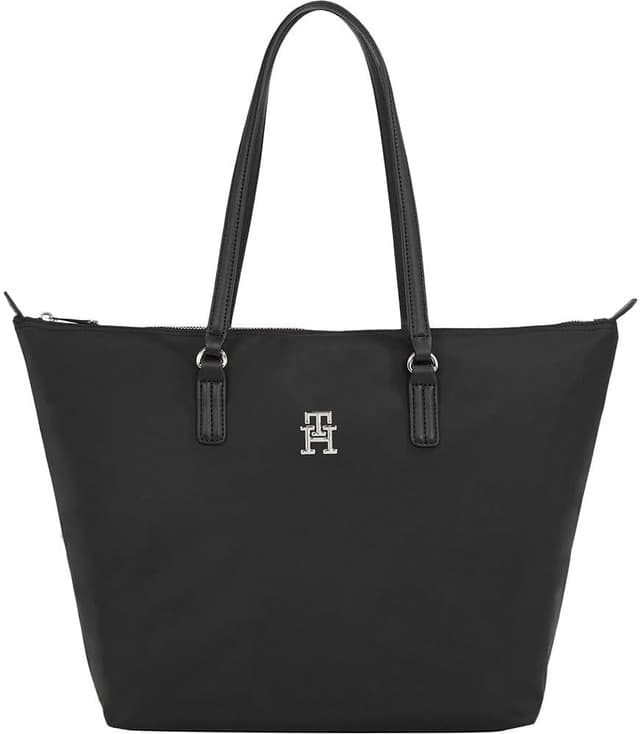 کیف دستی زنانه Tommy Hilfiger خط Poppy TH Tote مدل Aw0aw15639 کیف دستی زنانه Tommy Hilfiger خط Poppy TH Tote مدل Aw0aw15639