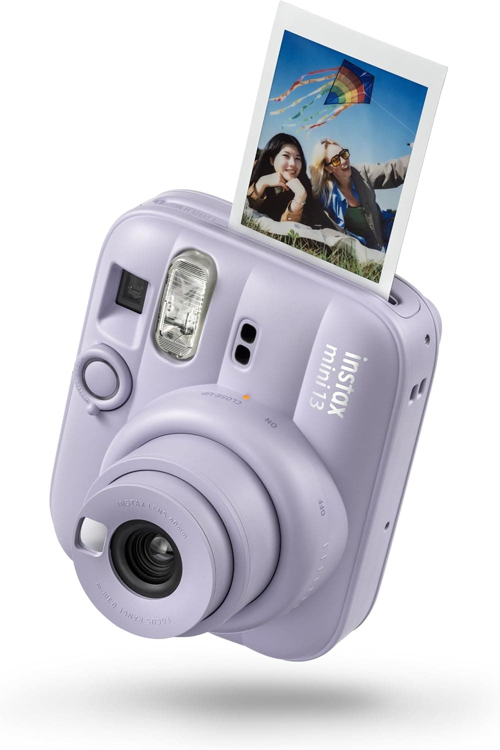دوربین فوری Instax مدل Mini 13 با فلاش خودکار، آینه سلفی، حالت ماکرو و تایمر خودکار، بنفش رویایی دوربین فوری Instax مدل Mini 13 با فلاش خودکار، آینه سلفی، حالت ماکرو و تایمر خودکار، بنفش رویایی