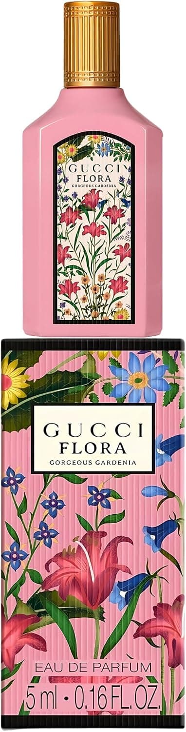 عطر زنانه Gucci Flora Gorgeous Gardenia ادو پرفیوم Mini Splash 0.16 fl oz عطر زنانه Gucci Flora Gorgeous Gardenia ادو پرفیوم Mini Splash 0.16 fl oz