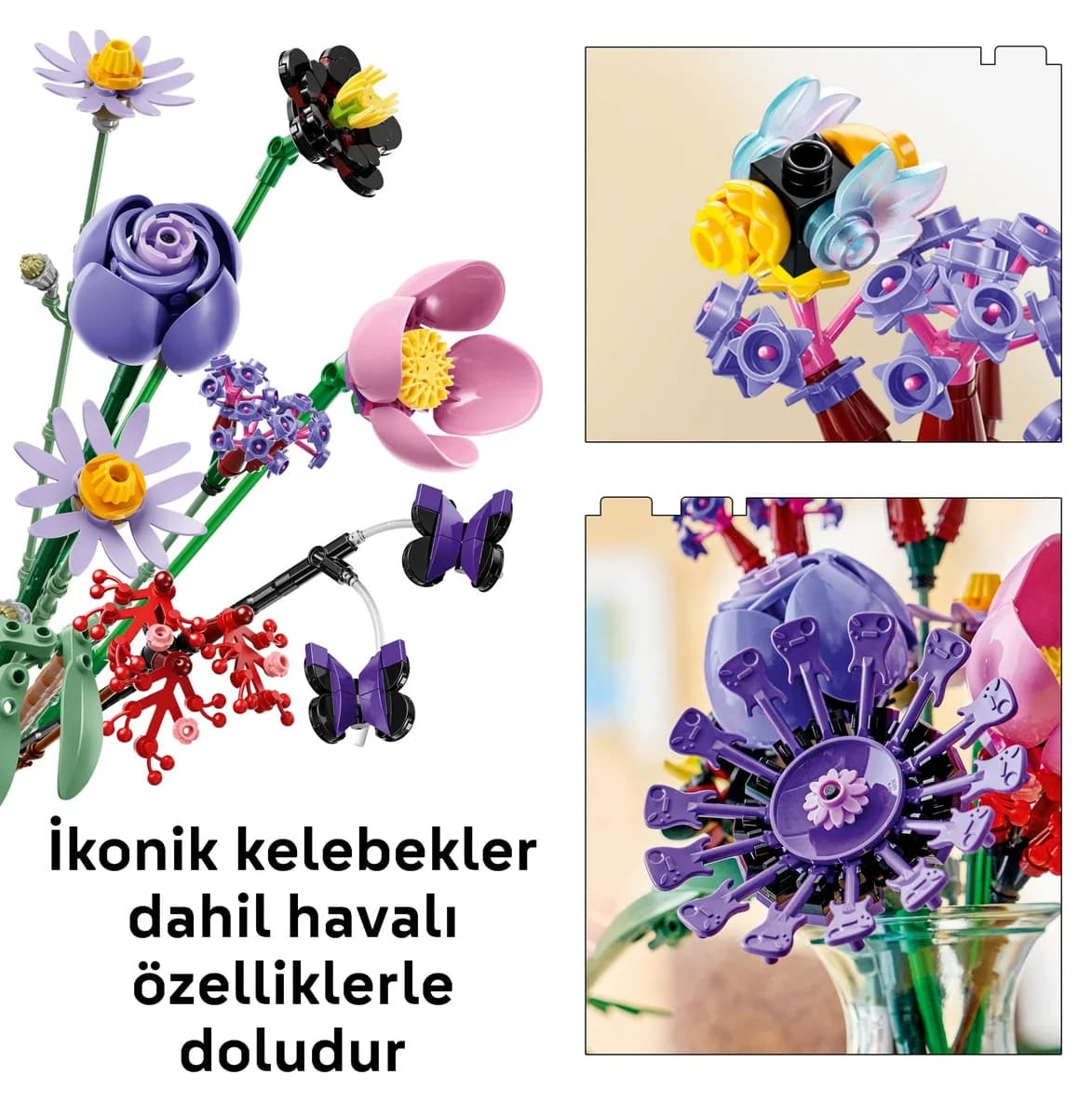 لگو Botanicals دسته گل Olivia Rodrigo مدل 11507 با 400 قطعه لگو Botanicals دسته گل Olivia Rodrigo مدل 11507 با 400 قطعه