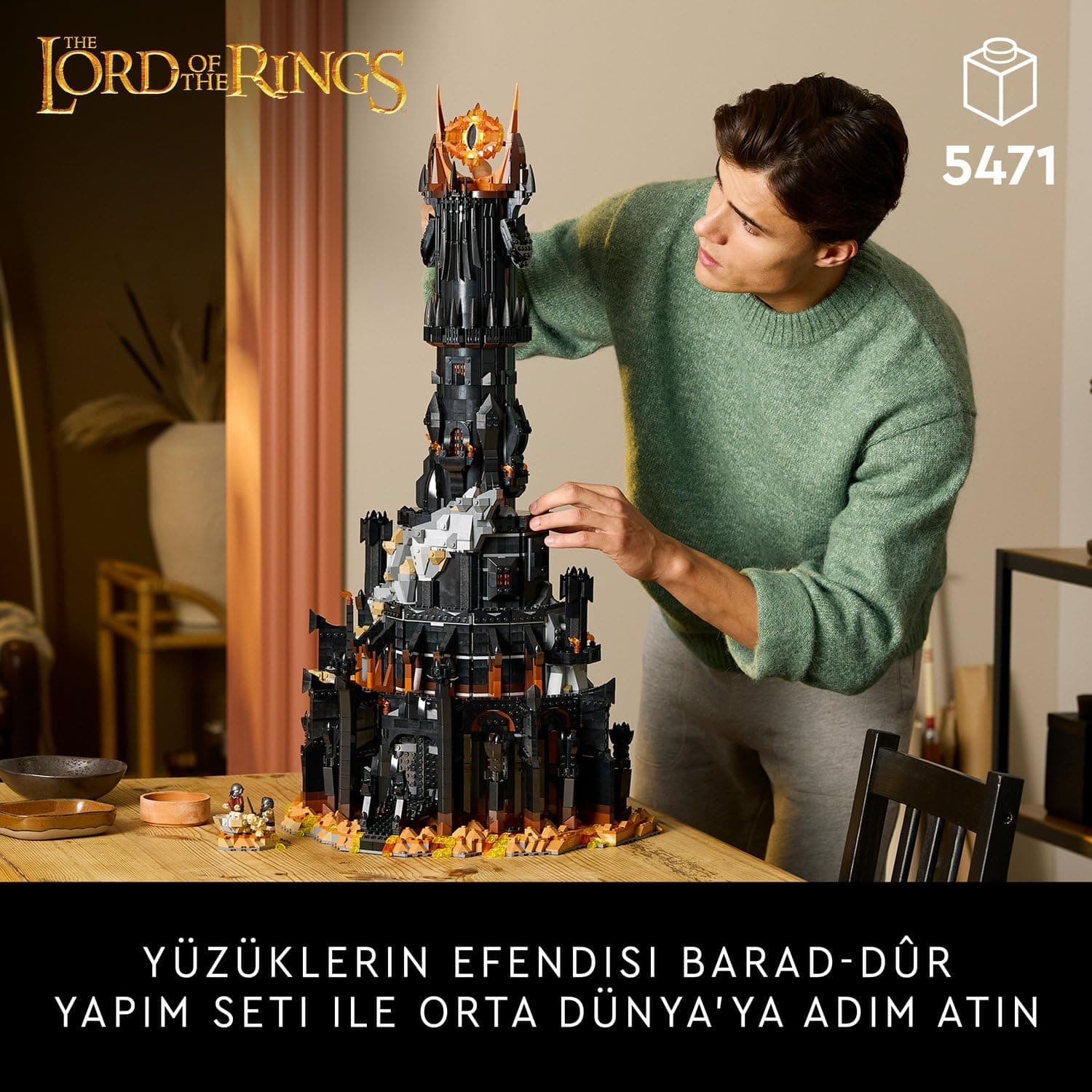 لگو Icons ارباب حلقهها Barad-dûr مدل 10333 لگو Icons ارباب حلقهها Barad-dûr مدل 10333