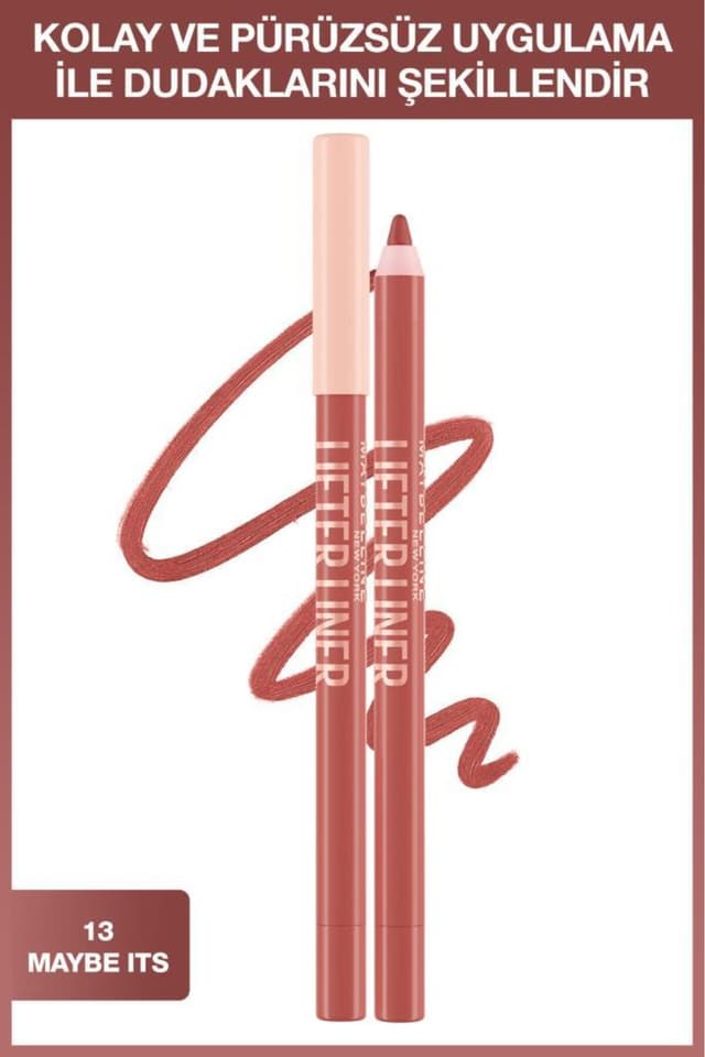 مداد لب Maybelline New York مدل Lifter Liner 013 Maybe It's مداد لب Maybelline New York مدل Lifter Liner 013 Maybe It's