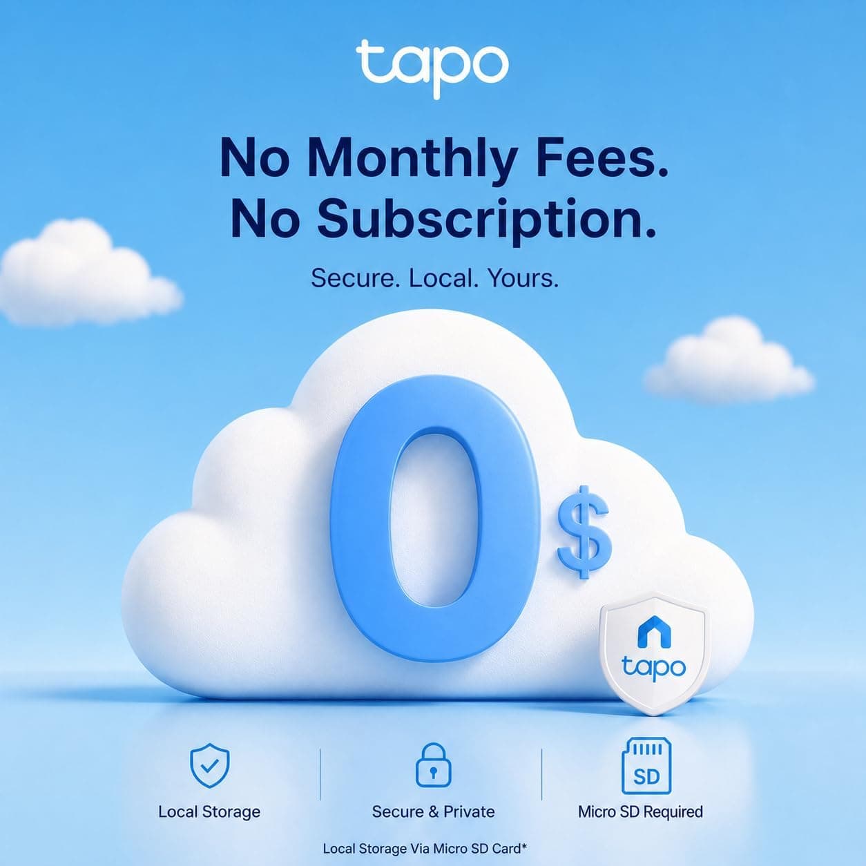 دوربین امنیتی وایفای TP-Link 2K فضای باز IP65 مدل Tapo TC41 دوربین امنیتی وایفای TP-Link 2K فضای باز IP65 مدل Tapo TC41