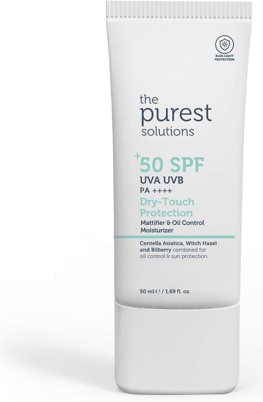 کرم ضد آفتاب The Purest Solutions ماتکننده برای پوست چرب و مختلط SPF 50 50 ml کرم ضد آفتاب The Purest Solutions ماتکننده برای پوست چرب و مختلط SPF 50 50 ml