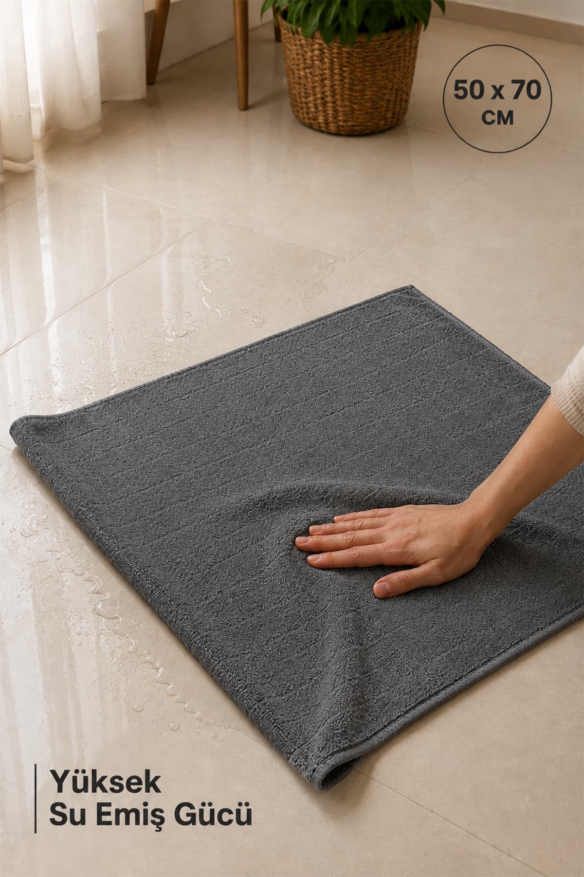 دستمال زمینشویی MissClean بزرگسایز با آبگیری آسان 1 عدد 50*70 Cm دستمال زمینشویی MissClean بزرگسایز با آبگیری آسان 1 عدد 50*70 Cm