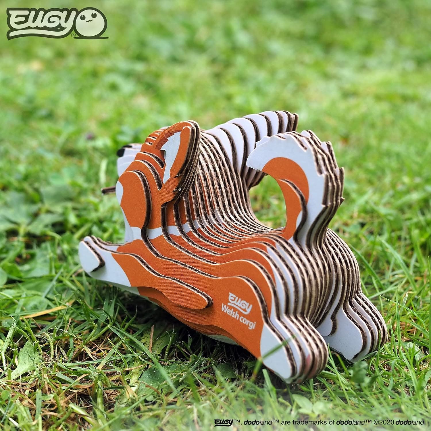 پازل سهبعدی کاغذی EUGY طرح Welsh Corgi سازگار با محیط زیست مدل 080 پازل سهبعدی کاغذی EUGY طرح Welsh Corgi سازگار با محیط زیست مدل 080