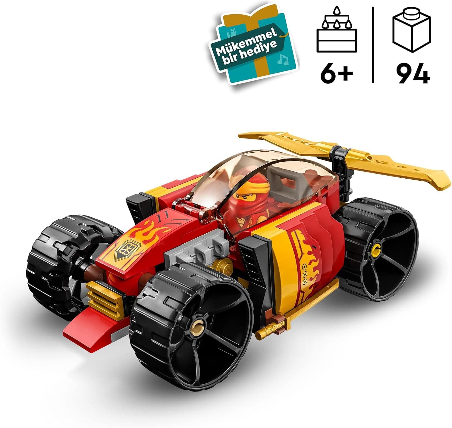 لگو ماشین مسابقه نینجای Kai برند سری NINJAGO EVO مدل 71780 لگو ماشین مسابقه نینجای Kai برند سری NINJAGO EVO مدل 71780