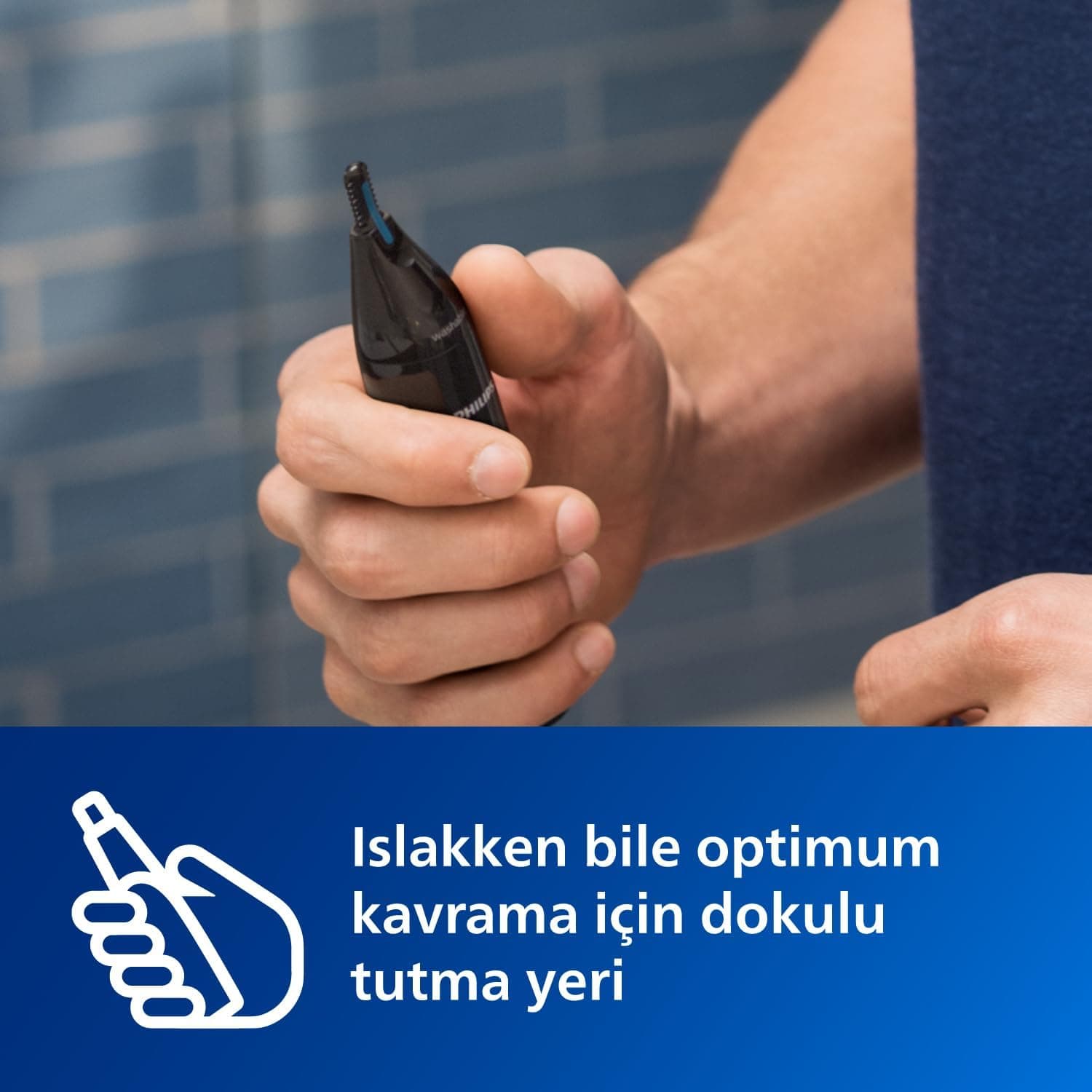 ماشین اصلاح بینی، گوش و ابرو مردانه Philips سری 3000 محافظدار مدل NT3650/16 ماشین اصلاح بینی، گوش و ابرو مردانه Philips سری 3000 محافظدار مدل NT3650/16