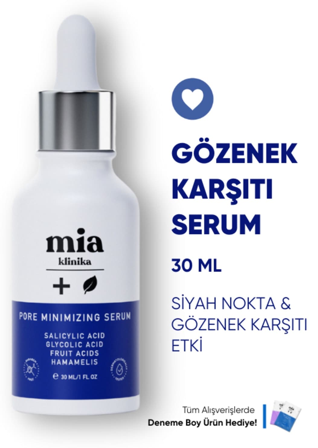 سرم mia klinika برای کاهش منافذ و سرسیاه با Niacinamide 30 ml سرم mia klinika برای کاهش منافذ و سرسیاه با Niacinamide 30 ml