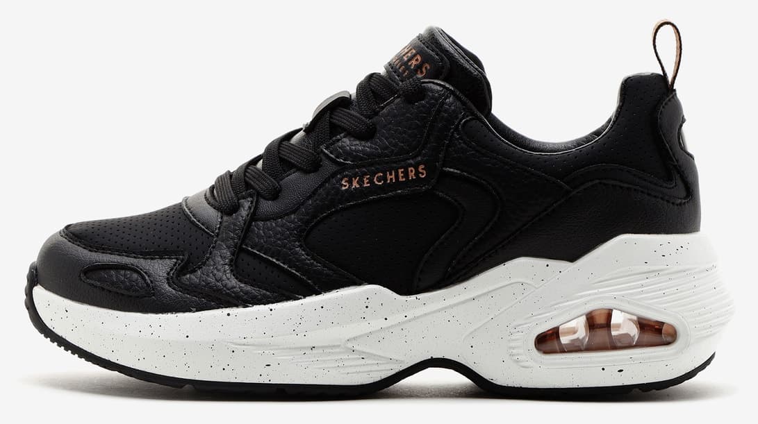 کفش اسنیکرز زنانه Skechers مشکی UNO OUT STREET FUN مدل 177052 BLK کفش اسنیکرز زنانه Skechers مشکی UNO OUT STREET FUN مدل 177052 BLK