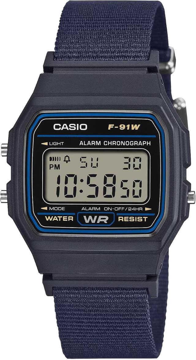 ساعت مچی Casio سرمهای مدل F-91 ساعت مچی Casio سرمهای مدل F-91