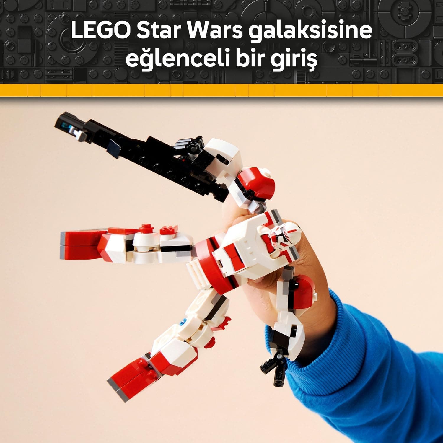 لگو Star Wars ربات اسباببازی مدل Klon Şok Trooper 75448 لگو Star Wars ربات اسباببازی مدل Klon Şok Trooper 75448