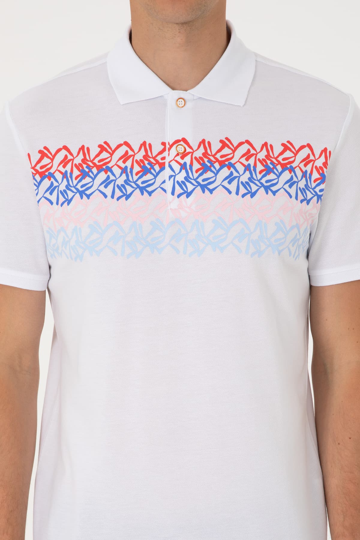 تیشرت مردانه U.S. Polo Assn. فیت معمولی قرمز یقه پولو مدل 50299819-VR213 تیشرت مردانه U.S. Polo Assn. فیت معمولی قرمز یقه پولو مدل 50299819-VR213