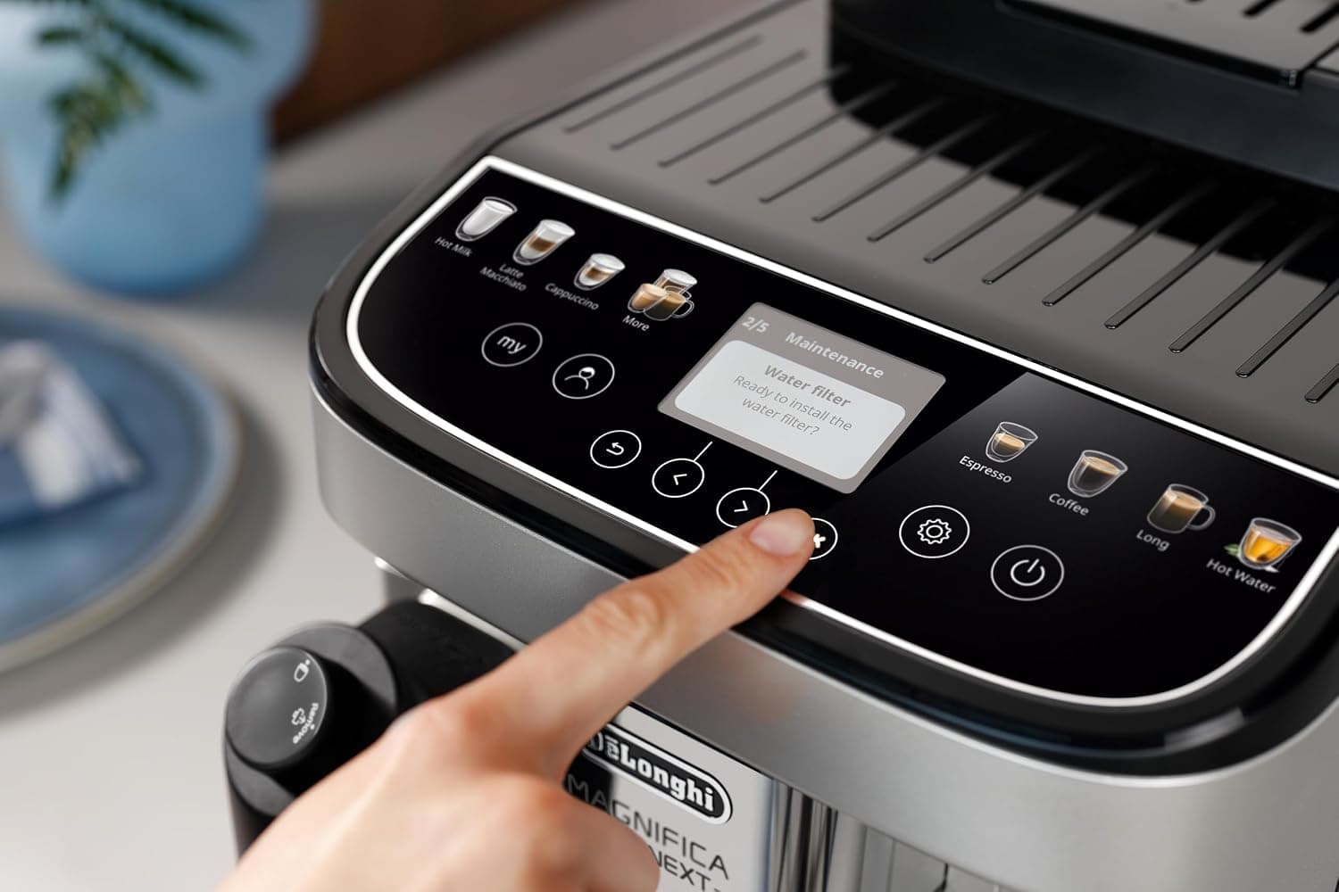 فیلتر آب دستگاه قهوهساز اتوماتیک De'Longhi مناسب سری Ecam نرمکننده آب بسته 4 عددی مدل DLSC321 فیلتر آب دستگاه قهوهساز اتوماتیک De'Longhi مناسب سری Ecam نرمکننده آب بسته 4 عددی مدل DLSC321