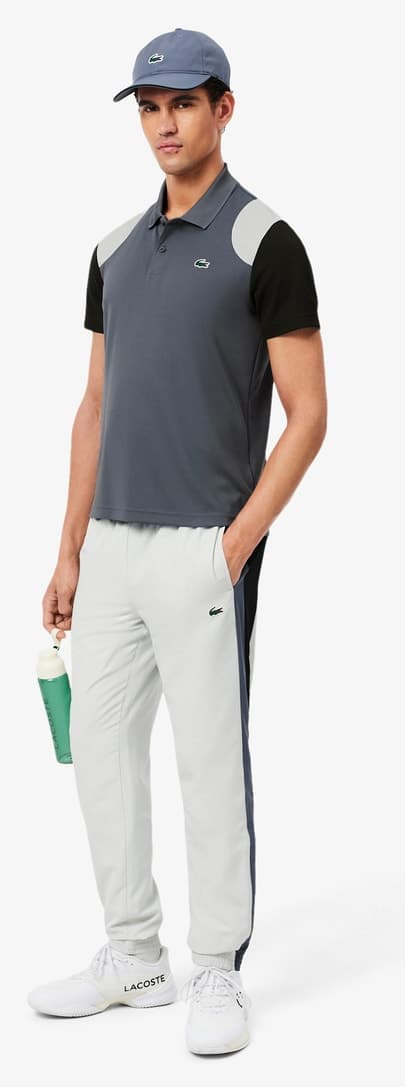 پولو مردانه Lacoste SPORT فیت معمولی رنگبلوک خاکستری پولو مردانه Lacoste SPORT فیت معمولی رنگبلوک خاکستری