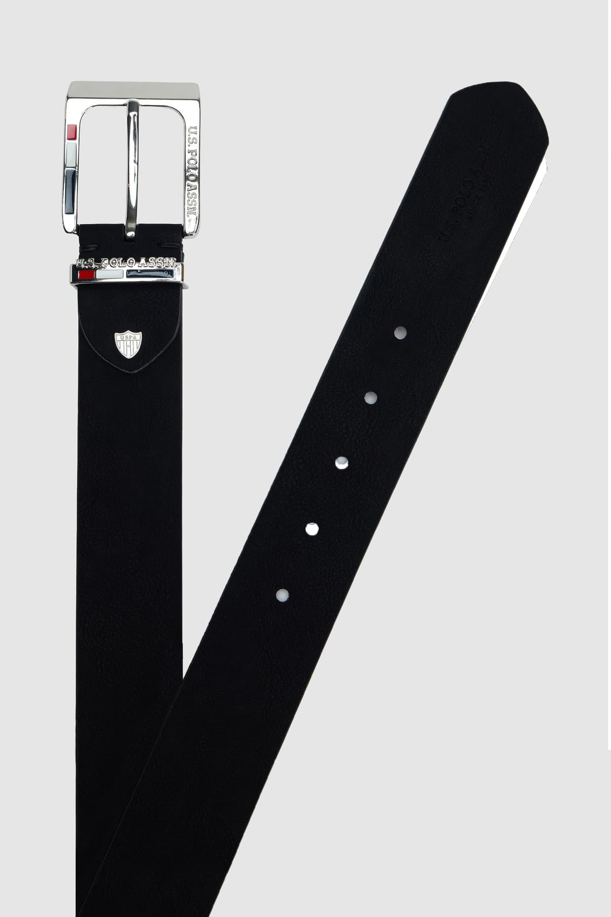 کمربند مردانه U.S. Polo Assn. مشکی مدل 50322600-VR046 کمربند مردانه U.S. Polo Assn. مشکی مدل 50322600-VR046