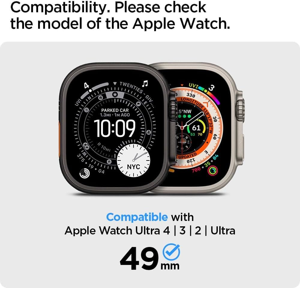 محافظ صفحه Spigen GLAStR EZ Fit Apple Watch ULTRA 4/3/2/1 49mm 2 عددی محافظ صفحه Spigen GLAStR EZ Fit Apple Watch ULTRA 4/3/2/1 49mm 2 عددی