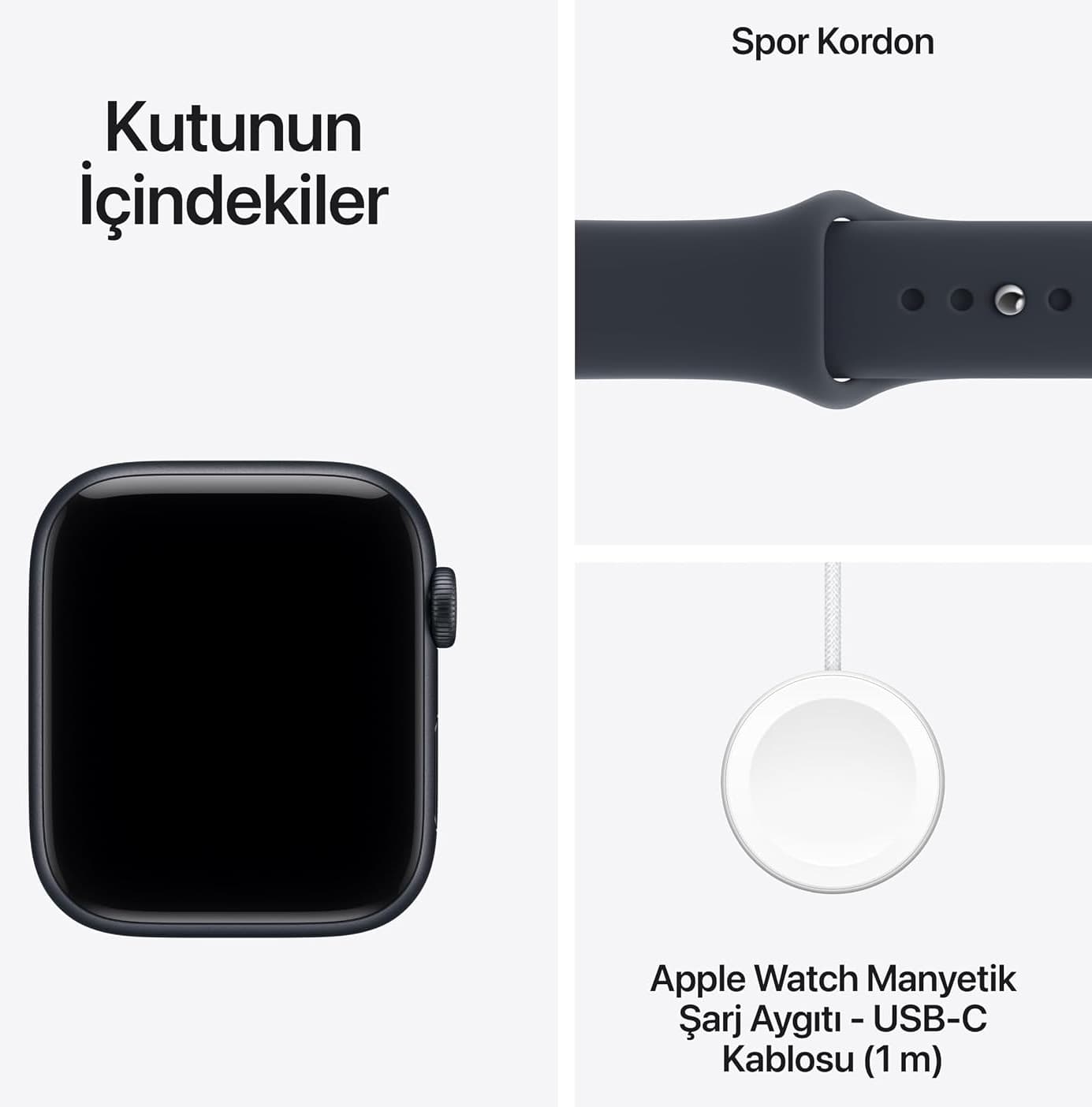 ساعت هوشمند Apple Watch SE 3 مدل GPS 40 mm با کیس آلومینیومی گیت نایت ساعت هوشمند Apple Watch SE 3 مدل GPS 40 mm با کیس آلومینیومی گیت نایت