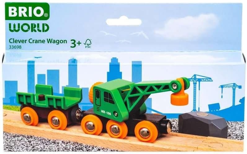 واگن بارگیری BRIO مدل 33698 واگن بارگیری BRIO مدل 33698